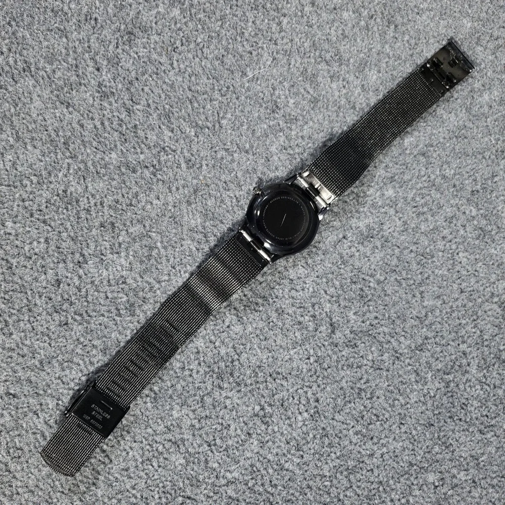 Skagen Ladies Watch‎ Titanium Black Dial Mesh Stainless Steel Band  233STMB